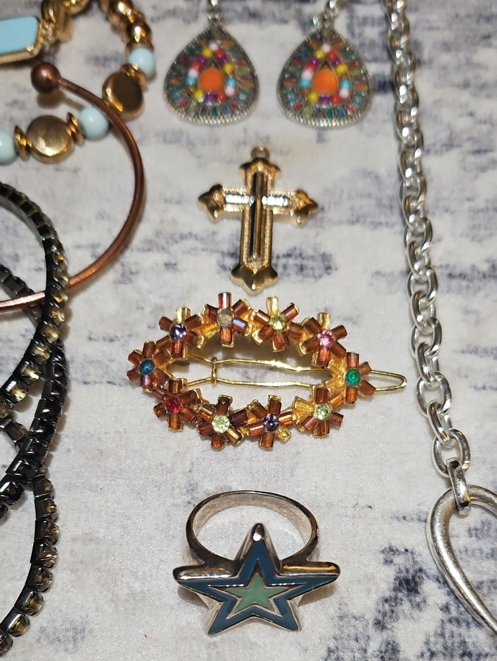 Jewelry Bundle 13 Items Assorted Jewelry Set - Picture 5 of 11